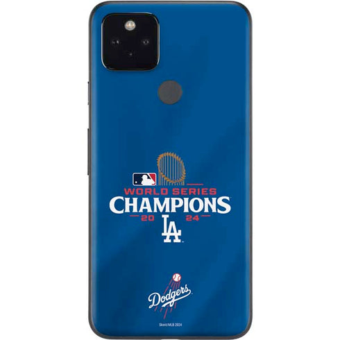 2024 World Series Champions Los Angeles Dodgers Google Pixel 4a 5G Skin